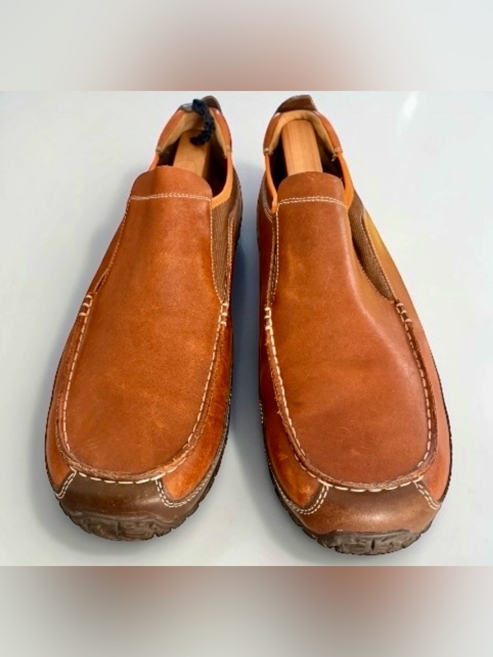 Cole Haan Nike Air Leather Loafers Men’s Size 12 Brown Waterproof Comfort Shoes